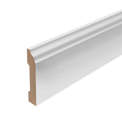 PERFORMANCE ACCESSORIES White 0.62 in. T x 3.3 in. W x 94.5 in. L Base Molding White 0.62 in. T x 3.3 in. W x 94.5 in. L Base Molding