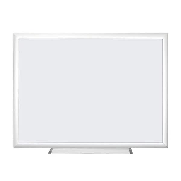 Large STEEL DRY ERASE Board White Silver Wall Decor Magnetic Board