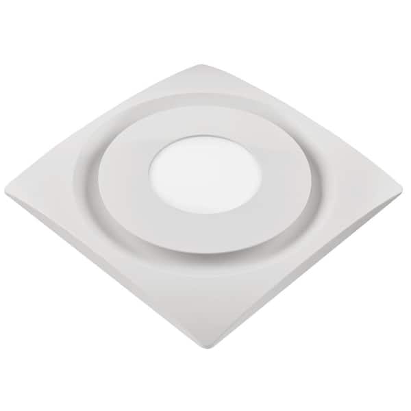CT90-SL 90 CFM 0.3 Sones Slim Fit Bathroom Fan -White