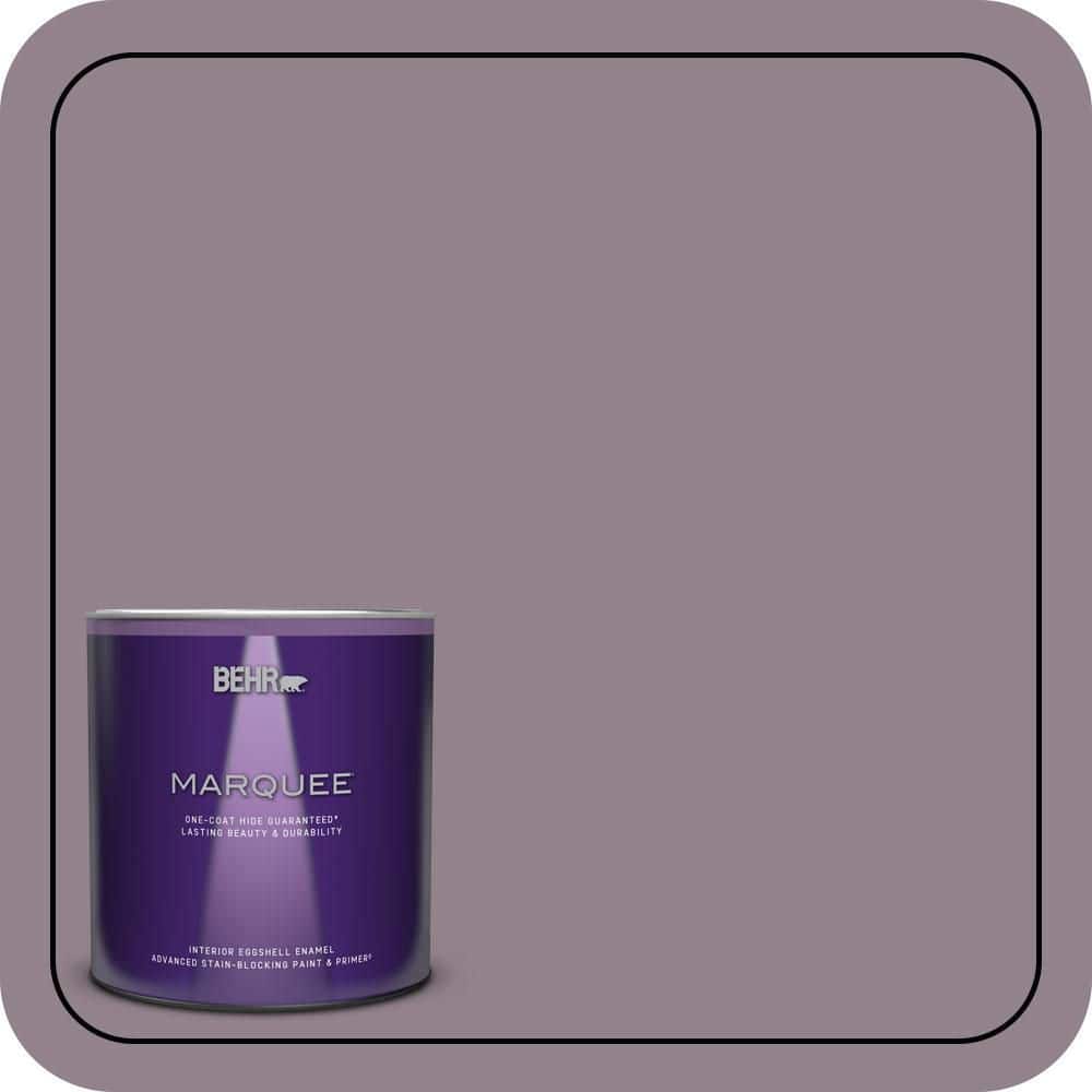 1 qt. #N110-4 Gothic Purple One-Coat Hide Eggshell Enamel Interior Paint & Primer price history on PriceWatchPro