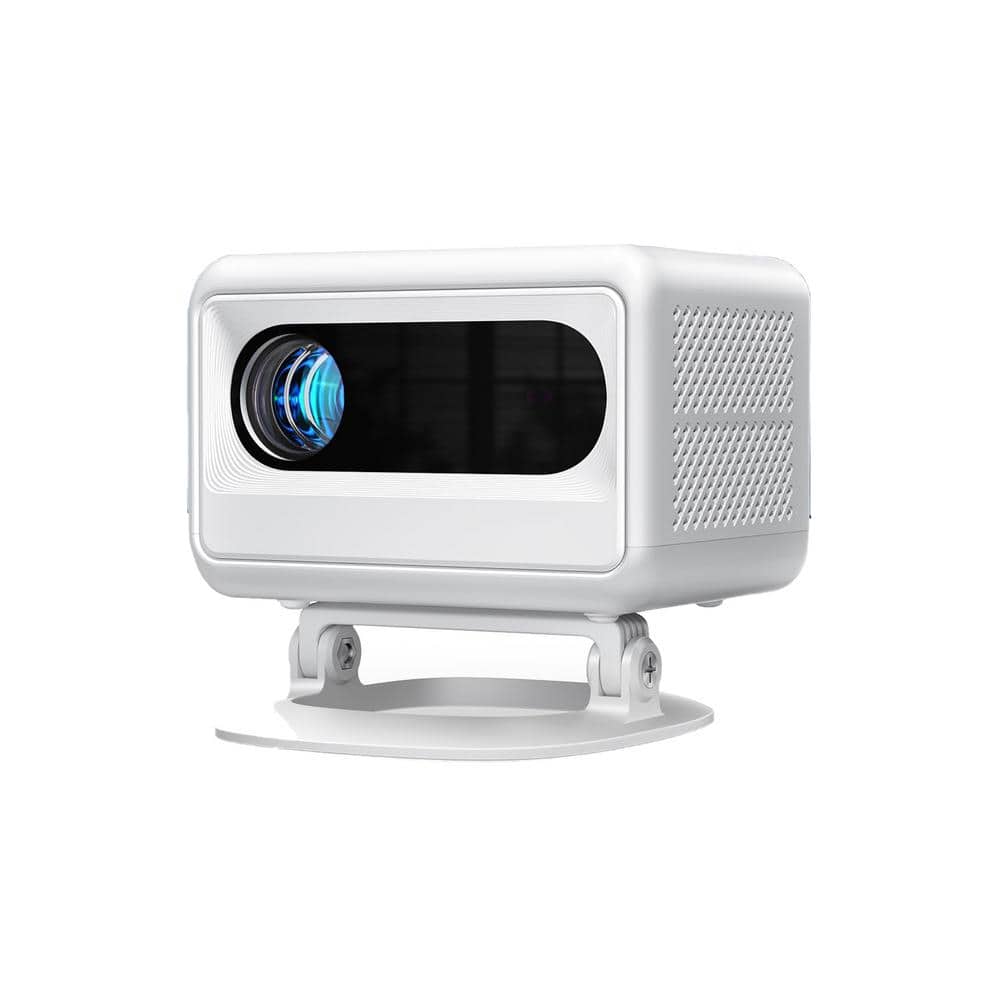 1920 x 1080 Full HD Electric-Focus Portable BT Mini Projector Smartphone/TV Stick/HDMI/USB with 9500 Lumens and Stand -  Vrbgify, 183SA04-427D