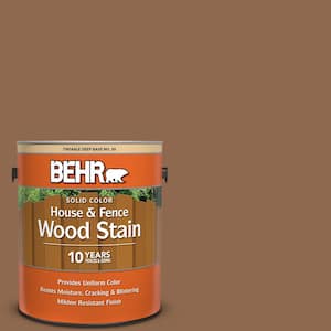 1 gal. #N250-6 Split Rail Solid Color House and Fence Exterior Wood Stain