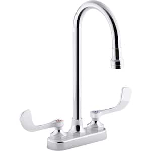 Triton Bowe 0.5 GPM 4 in. Centerset 2-Handle Bathroom Faucet with Aerated Flow in Polished Chrome