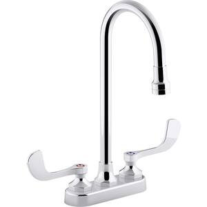 Triton Bowe 0.5 GPM 4 in. Centerset 2-Handle Bathroom Faucet with Laminar Flow in Polished Chrome
