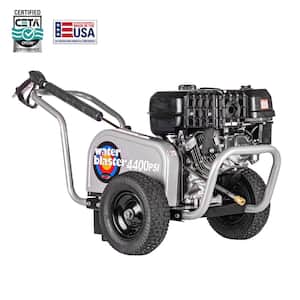 4400 PSI 4.0 GPM Belt Drive Gas Pressure Washer,CRX420 Engine, Heavy-Duty Commercial Cold Water Power Washer