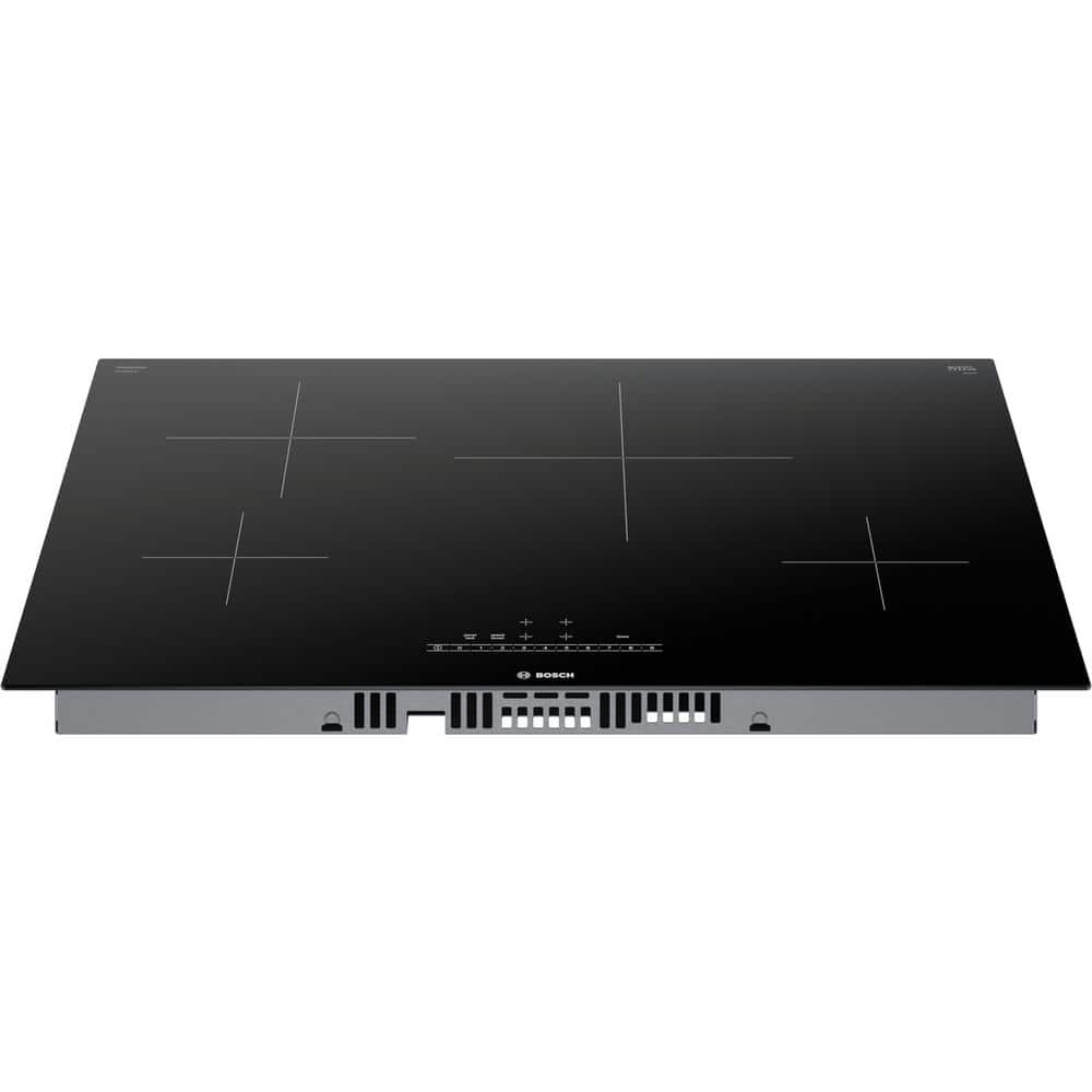 30'' Black Frameless Built-In Induction Cooktop with 4 Elements