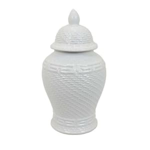 Ceramic Jar with Finial Top