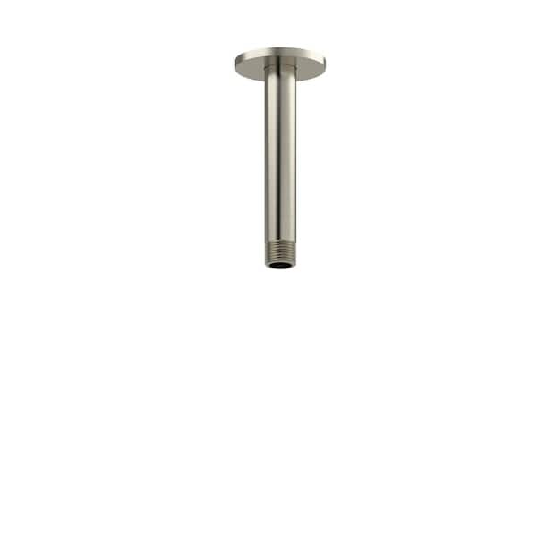Ceiling Mount Shower Arm, Brushed Nickel