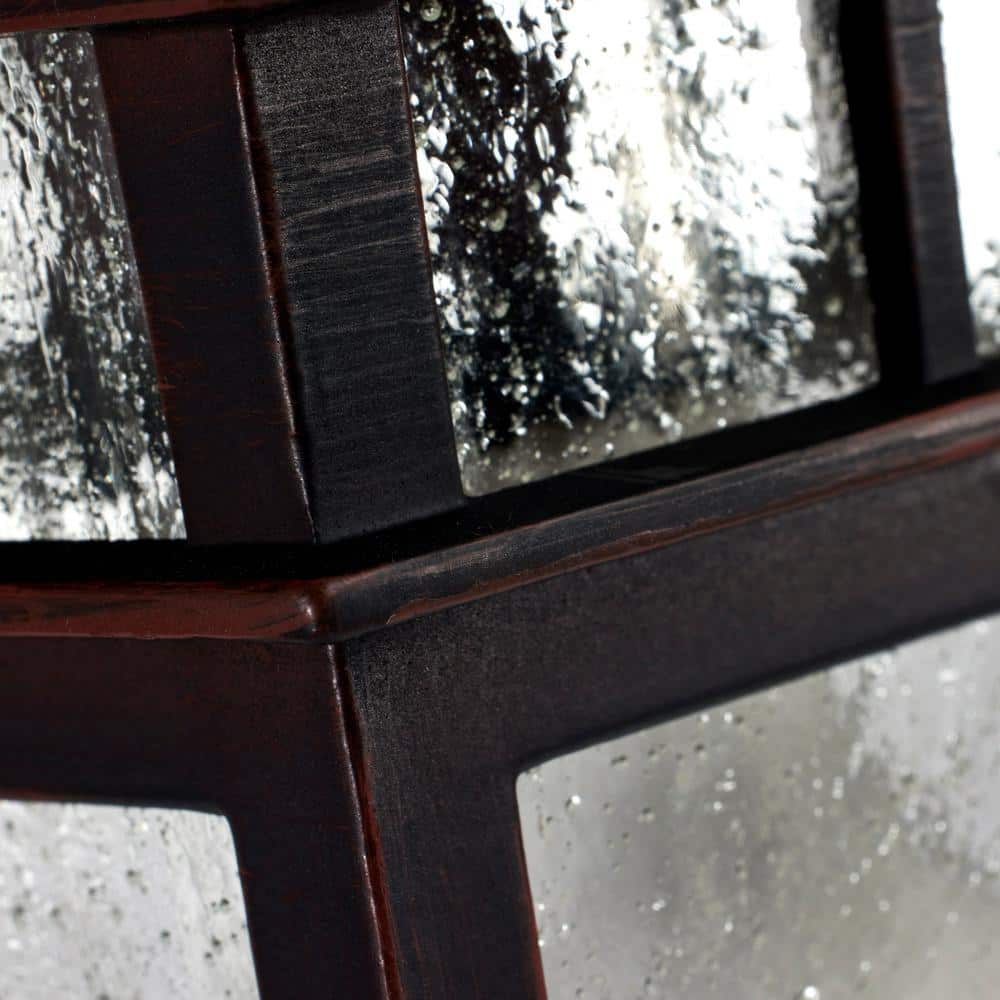 Cove Neck Transitional Bronze 7" Outdoor Hanging Lantern