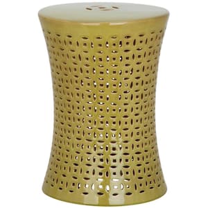 Camilla Spring Green Ceramic Garden Stool