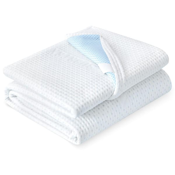 SUBRTEX Comfort 2 in. Twin XL Polyester Mattress Topper Cover Sleep Quality Commitment