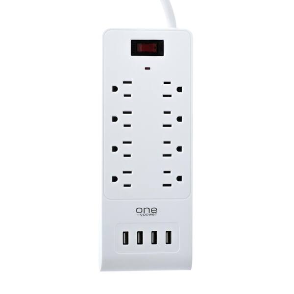 Best Buy: Practecol 8-Outlet Power Strip with Remote POWSTR-001