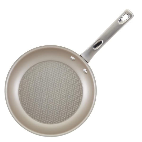 Ayesha Curry Grill Pan, Deep Square, Porcelain Enamel, 11.25 Inch