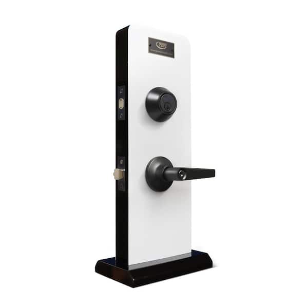 Kingston Oil Rubbed Bronze Entry Lever with Matching Single Cylinder  Deadbolt Combo Packs Keyed Alike (We Key Lock Orders Alike for Free) 