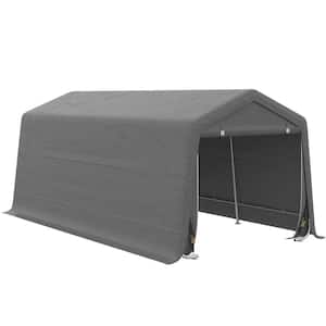 Large 20 ft. x 10 ft. Gray Heavy Duty Storage Tent