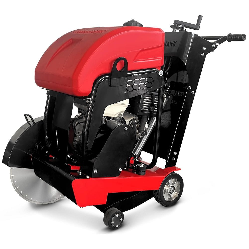 51 in. x 46 in. 13 HP GX390 Honda Engine Walk Behind Concrete Saw, 7 in. Cut Depth, Water Tank, for Asphalt & Concrete price history on PriceWatchPro