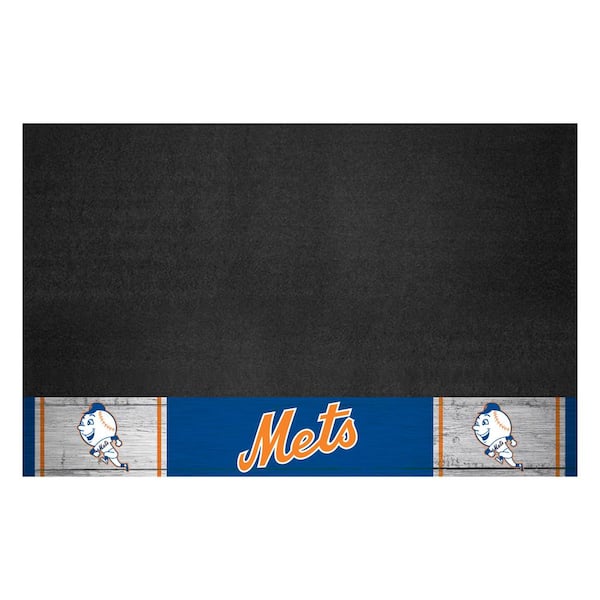 FANMATS 42 in. New York Mets Vinyl Grill Mat