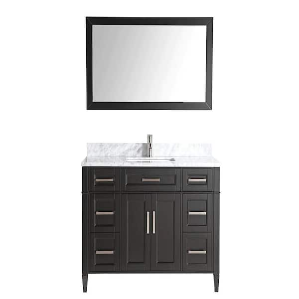 Vanity Art Savona 60 in. W x 22 in. D x 36 in. H Bath Vanity in ...