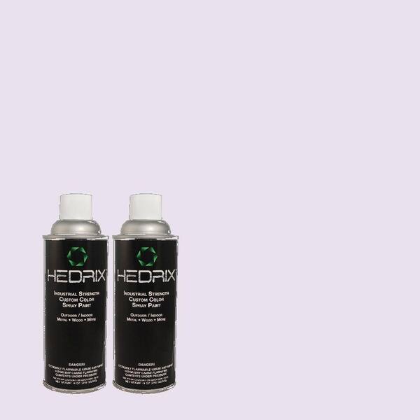 Hedrix 11 oz. Match of 650C-2 Powdery Mist Gloss Custom Spray Paint (2-Pack)