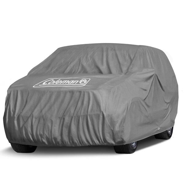 Coleman Spun-Bond PolyPro 85 GSM 189 in. x 76 in. x 61 in. Superior Gray Full Suv and Truck Cover