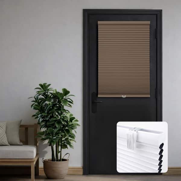 Perfect Lift Window Treatment Latte Cordless Blackout Magnetic