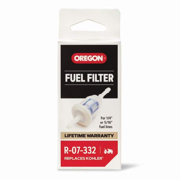 Oregon Fuel Filter for Riding Mowers, Fits Kohler CV11-CV16, K181-K341, KT17, KT19 and M8-M20 Engines