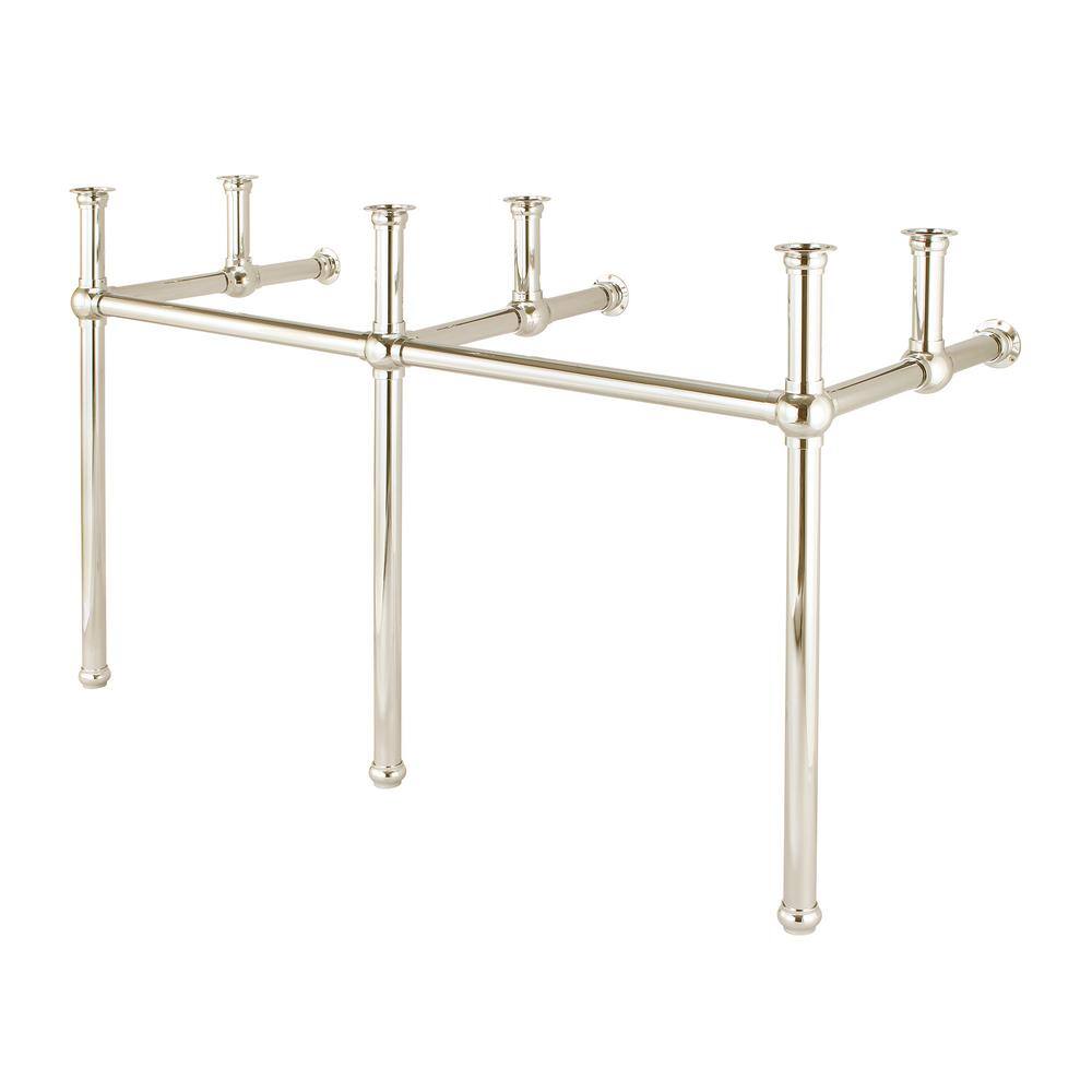 Embassy 60'' Double Sink Console with Marble Top