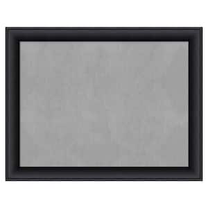 Nero Black 27 in. x 21 in. Framed Magnetic Board