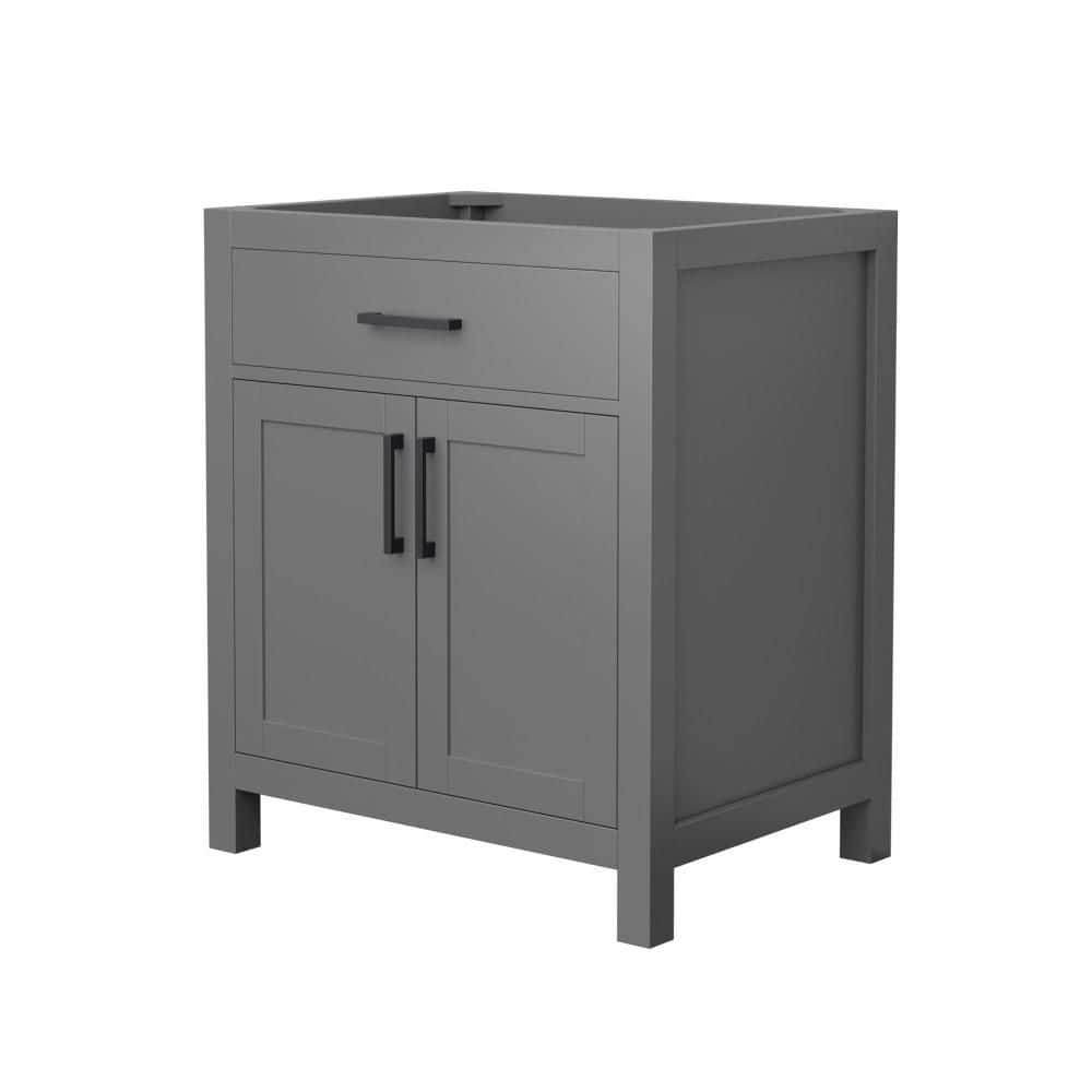 Beckett 29.25 in. Bath Vanity Cabinet without Top in Dark Gray price history on PriceWatchPro
