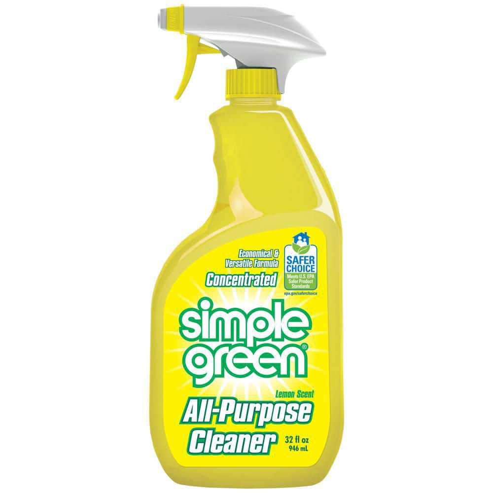 All Mighty Green 24 oz. Automotive Interior Surface CLEANER; Eco-Friendly; VOC Free; Non-Toxic; Trigger Spray Bottle(2-Pack)