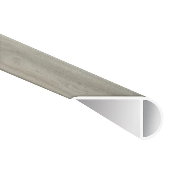 A&A Surfaces Winter Park 1.03 in. T x 2.23 in. W x 94 in. L Luxury Vinyl Overlapping Stair Nose