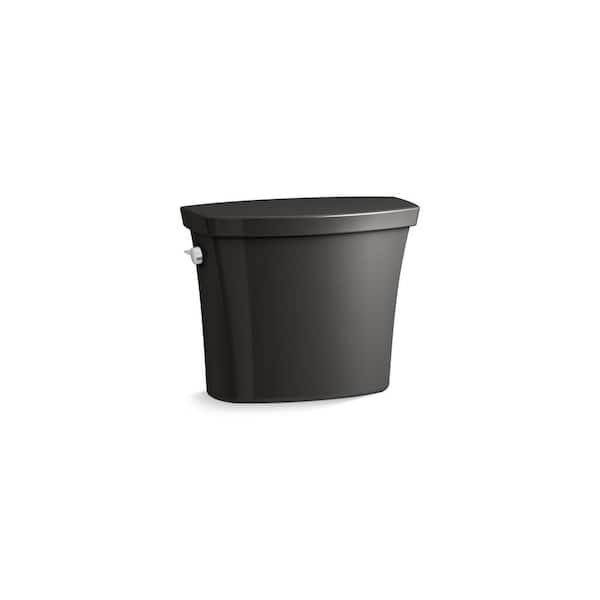 KOHLER Kelston 1.28 GPF Single Flush Toilet Tank Only in Black