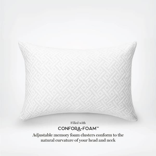Knit Polyester Fiberfill Bed Pillow 
