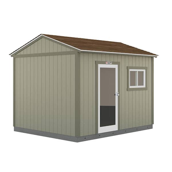 Tuff Shed Professional Install Tahoe Series 10 ft. W x 12 ft. D Wood Shed Scottsdale Storage 8 ft. H Sidewall (120 sq. ft.)
