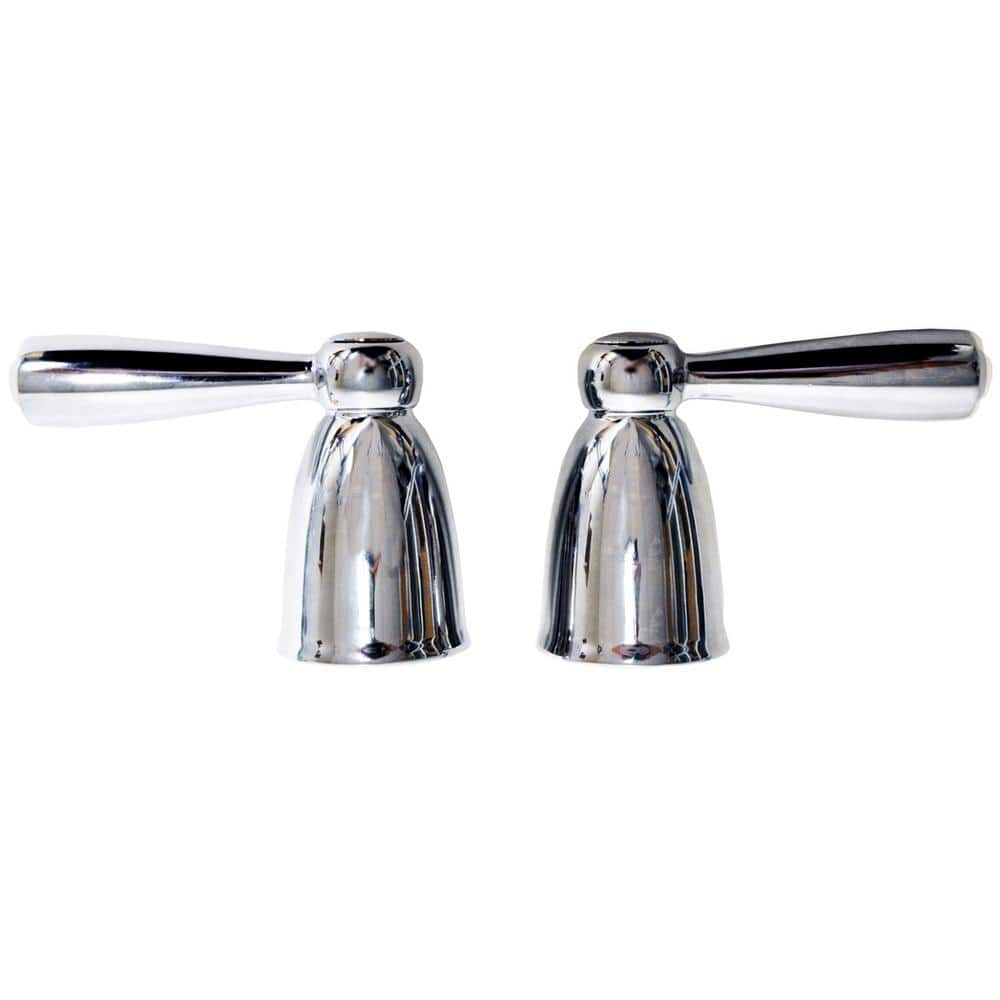 DANCO Lever Handles For MOEN Banburry In Chrome Pair 10535 The Home Depot   Chrome Danco Faucet Handles 10535 64 1000 