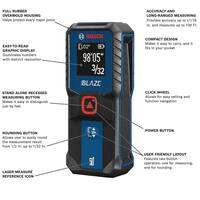 BLAZE 100 ft. Laser Measure