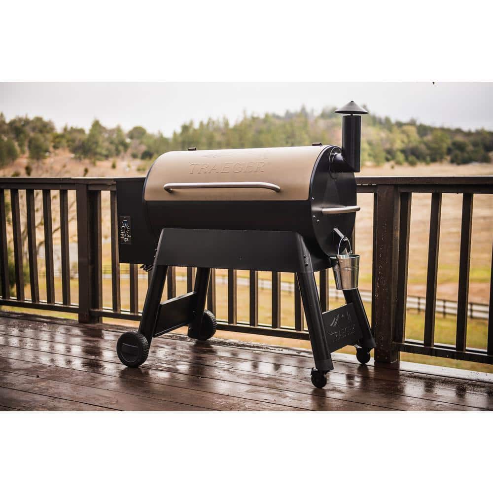 Traeger Pro 34 Bronze Pellet Grill with Auto Start