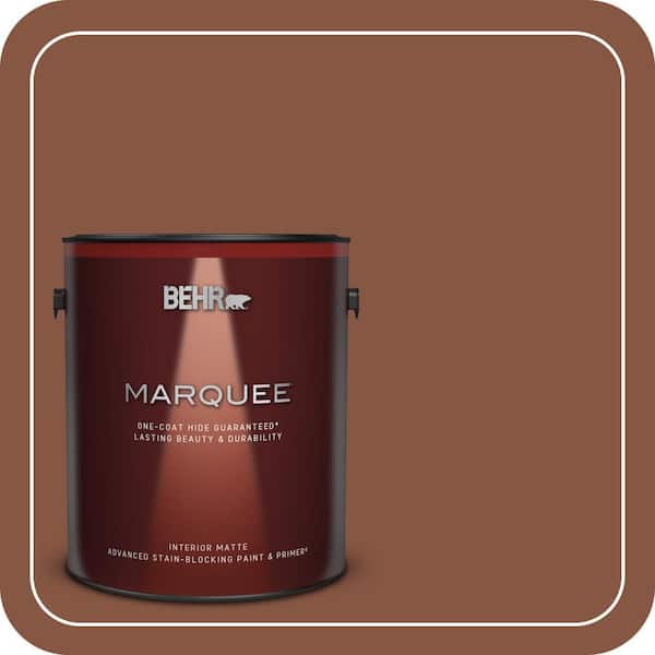 BEHR MARQUEE 1 gal. #S210-7 October Leaves Matte Interior Paint & Primer