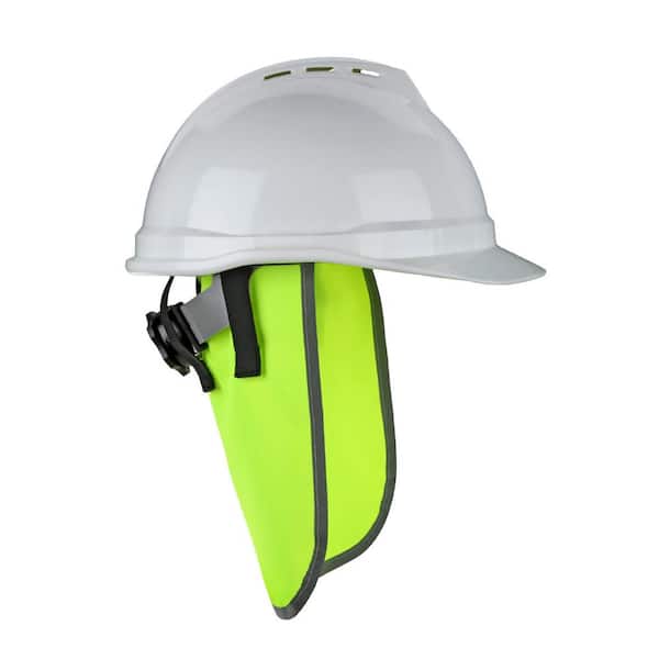 Unisex Once Size Fits Most Hi Vis Yellow Cooling Hard Hat Neck Shade