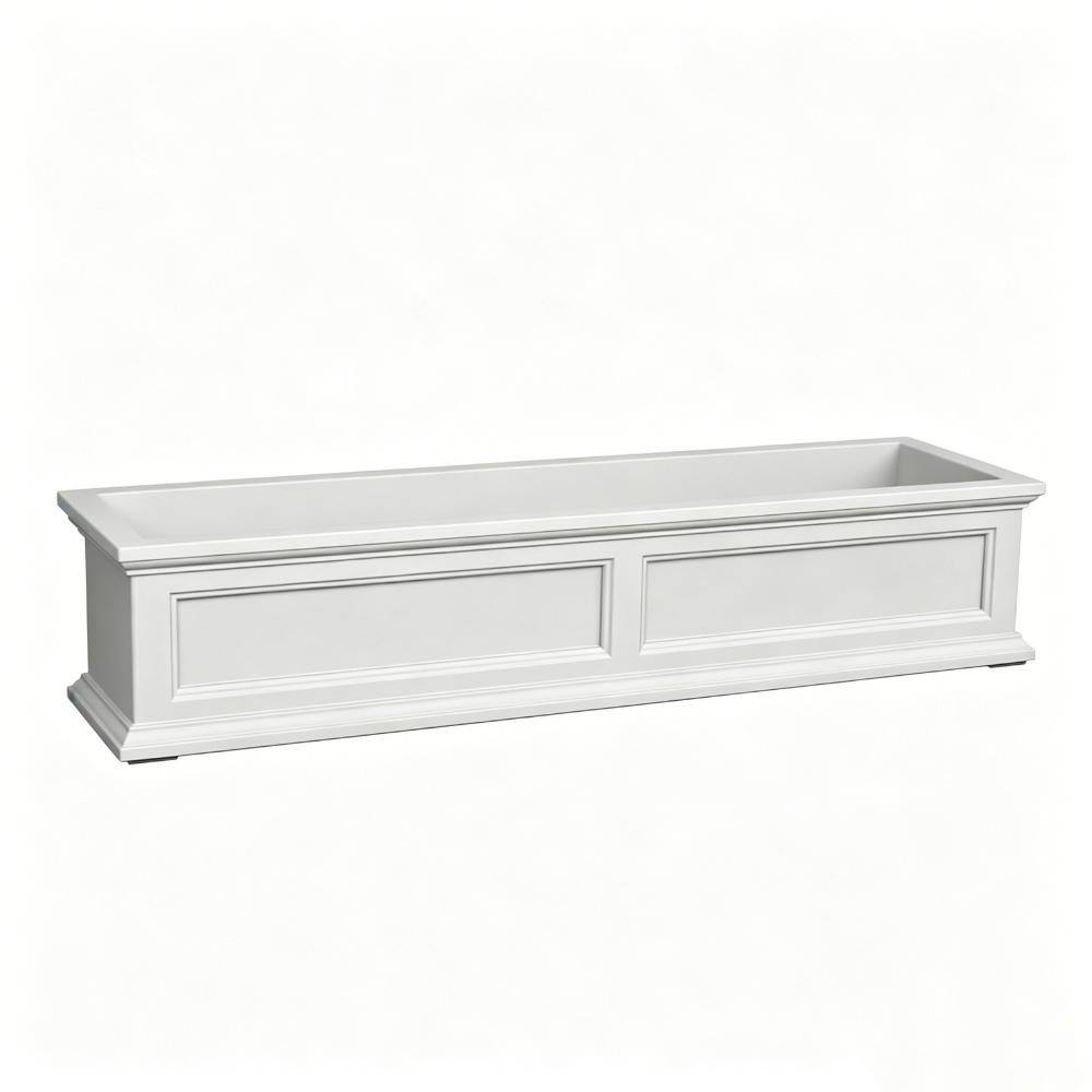 Primehome 5ft Window Box, Self Watering Flower Box with Double Wall ...