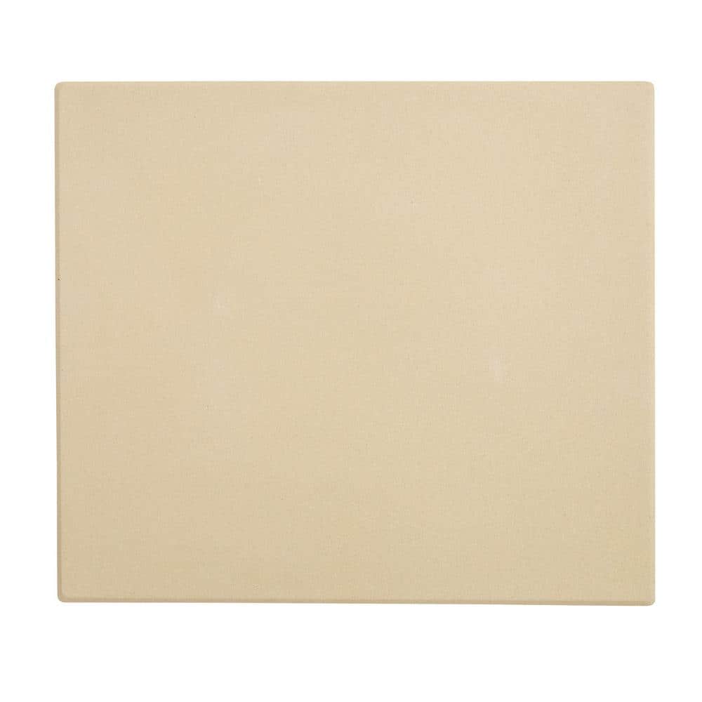Old Stone Beige Cordierite Rectangle Pizza Stone, 14x16-Inch