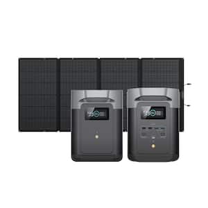  EF ECOFLOW Portable Power Station DELTA 2 Max, 2400W LFP Solar  Generator, Full Charge in 1 Hr, 2048Wh Solar Powered Generator for Home  Backup(Solar Panel Optional) : Patio, Lawn & Garden