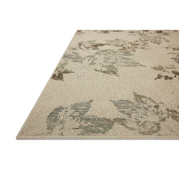 Saylor Ivory / Bark 9 ft. 2 in. x 13 ft. Indoor/Outdoor Area Rug