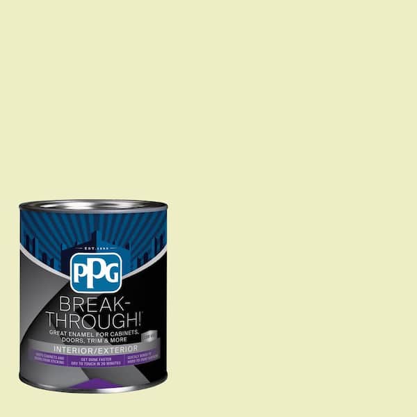 Break-Through! 1 qt. PPG1218-1 Oh Dahling Semi-Gloss Door, Trim & Cabinet Paint