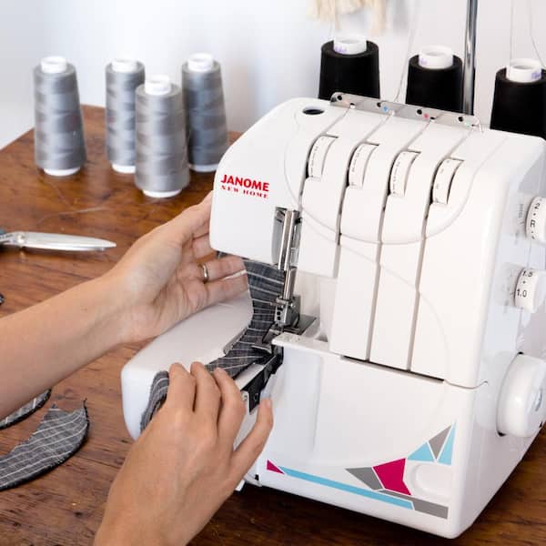 Janome MOD-8933D Serger with 4/3 Thread Capability and