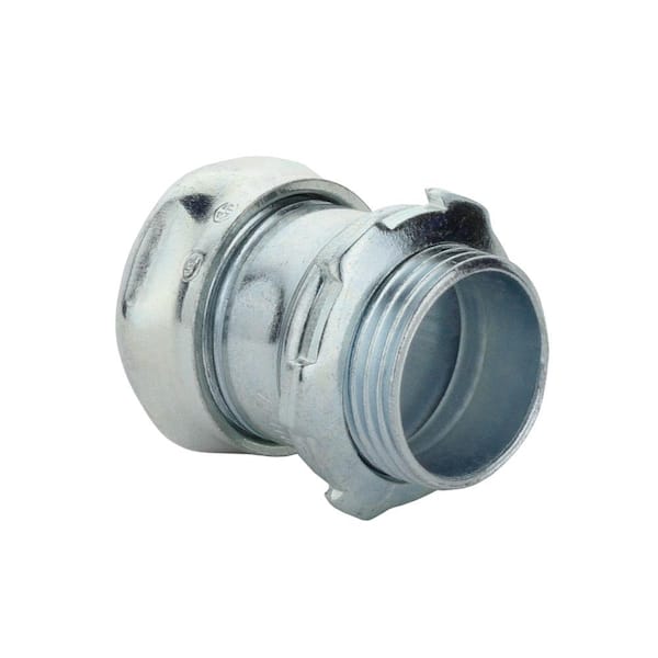 Commercial Electric 1/2 in. Electrical Metallic Tubing (EMT) Compression Connector (25-Pack)