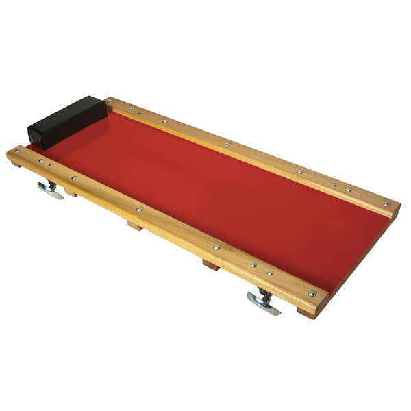 Toolstud 36 in. x 25 in. x 4 in. Hardwood Frame Creeper