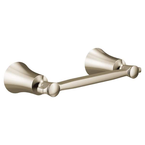 Flara Wall Mounted Toilet Paper Holder in Polished Nickel