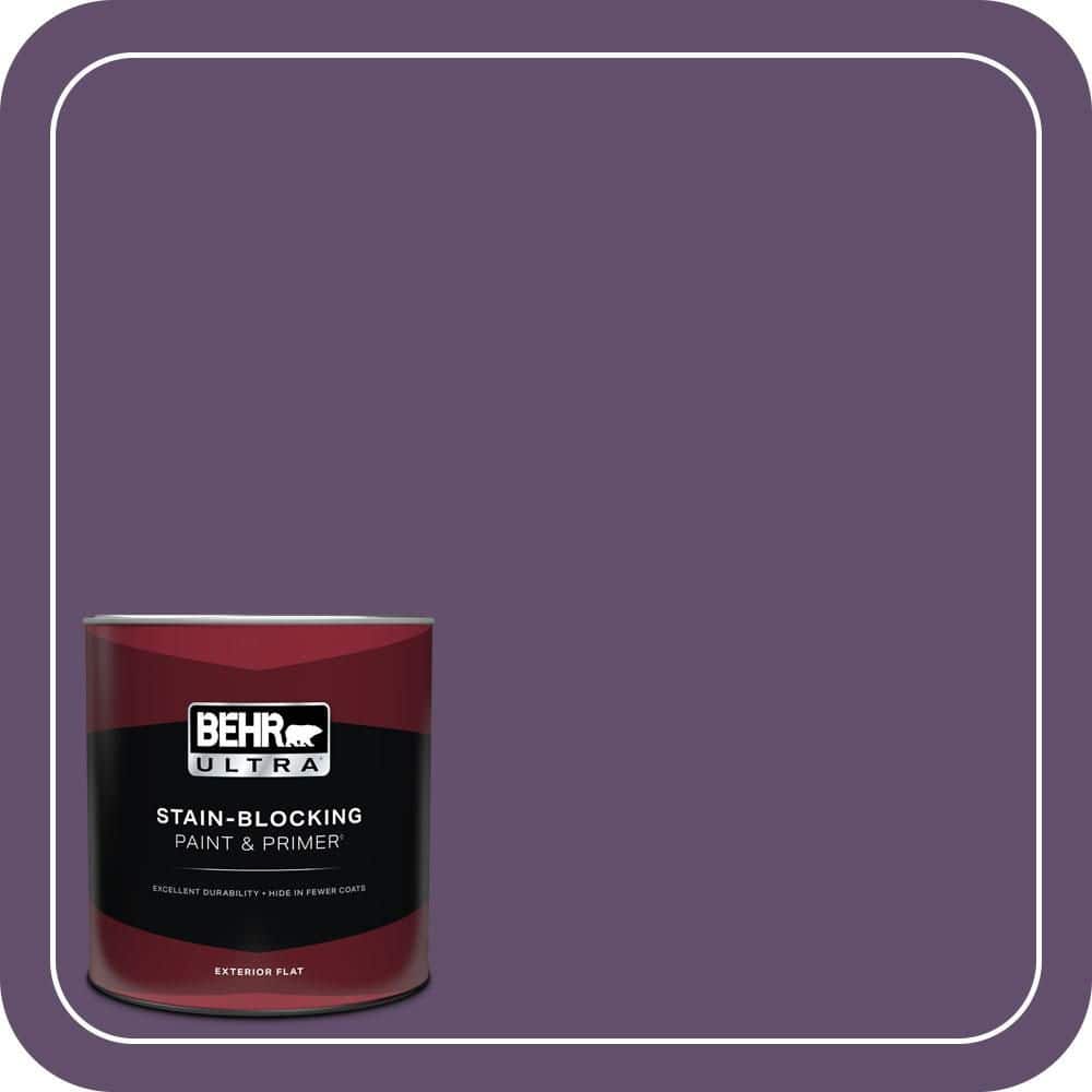 1 qt. #660D-7 Blackberry Farm Flat Exterior Paint & Primer price history on PriceWatchPro