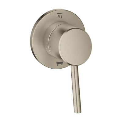 grohe trim diverter valve way concetto handle kit separately sold brushed nickel chrome